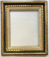 Vintage Meio Século Madeira Maciça Chanfrada Dourada Esculpida - Estado Muito Bom! 11x14 pol, usado comprar usado  Enviando para Brazil