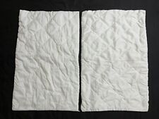 Pair white quilted for sale  ABERGAVENNY