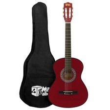 Red classical guitar for sale  UK