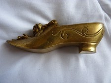 Cendrier escarpin bronze d'occasion  Meaux