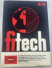 Catálogo Fitech 1978 UNISAF bombero aparato de emergencia equipo Inglaterra segunda mano  Embacar hacia Mexico