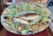 Ancien plat majolique d'occasion Ancien plat majolique d'occasion  Saverne