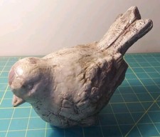 Pássaro de argila vitrificada para jardim ou prateleira comprar usado  Enviando para Brazil