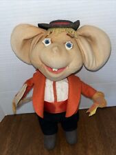 Boneca de Pelúcia Vintage 1960's 12” Feltro Topo Gigio Mouse ENCONTRO RARO 1º Lugar Fita G comprar usado  Enviando para Brazil