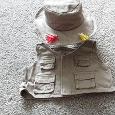Animaland safari vest for sale  LEEDS