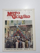 Motociclismo 1959 congresso usato  Trebisacce