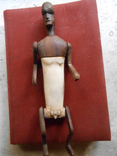 Statuina africana legno usato  Napoli