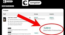 Congstar gutschein rabattcode gebraucht kaufen  Gensingen