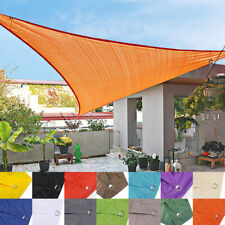 Toldo de vela triangular 3 metros pátio sombra jardim dossel protetor solar externo macio comprar usado  Enviando para Brazil