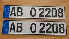 Kfz kennzeichen 520x110mm gebraucht kaufen  Weibersbrunn