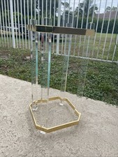 Lucite side table for sale  West Palm Beach