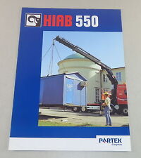Prospekt broschüre hiab gebraucht kaufen  Jever