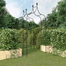 Archi giardino neri usato  Spedire a Italy