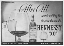 Hennessey brandy vintage for sale  GLASGOW