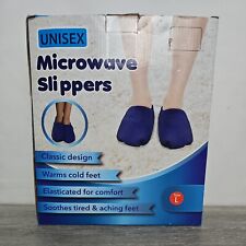 Microwave slippers unisex for sale  DONCASTER