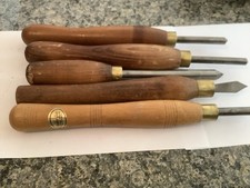 Wood turning chisels for sale  ALFORD