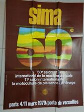 Affiche 1979 salon d'occasion  Vesoul