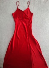 Zara red silk for sale  PRESTON