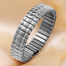 Usado, Pulseira de relógio de mola de aço inoxidável de qualidade pulseira elástica de metal 12/14/16/18/20mm comprar usado  Enviando para Brazil