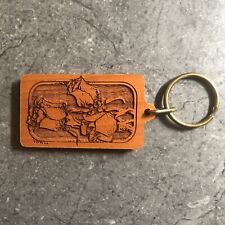 Engraved wooden keychain for sale  Vancouver