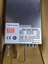 Fuente de alimentación Mean Well RSP-1600-36 CAN 1600W 36V segunda mano  Embacar hacia Mexico