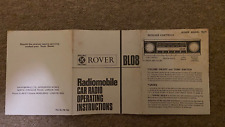 Rare rover radiomobile for sale  NORWICH