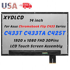 14" para Asus Chromebook Flip C433T 18100-14013100 LCD substituição de tela sensível ao toque comprar usado  Enviando para Brazil