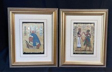 Pair framed egyptian for sale  Graham