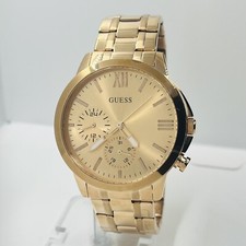 Relógio feminino GUESS ouro rosa aço inoxidável 40 mm GW0026L3 comprar usado  Enviando para Brazil