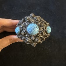 Bracciale vintage argento usato  Roma