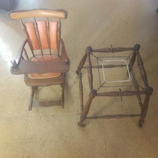 Vintage sedia dondolo usato  Terni