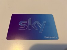 Sky viewing card for sale  BURY