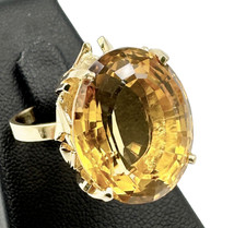 Anello cocktail oro usato  Terni