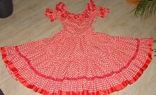 Flamencokleid gr38 rot gebraucht kaufen  Essen