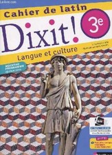 Cahier latin dixit d'occasion  Saint-Denis-de-Pile