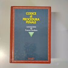 Codice procedura penale usato  Luzzi