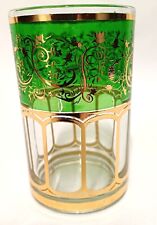 Glas grün gold gebraucht kaufen  Hamburg
