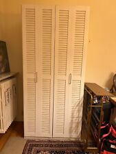 Weißer falttürenschrank gebr gebraucht kaufen  Berlin
