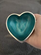 Heart shaped silver for sale  SPENNYMOOR