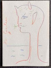 Carte dessin cocteau d'occasion  Paris XVIII