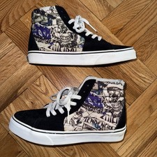 Tamanho 8 - Tênis VANS Suicidal Tendencies x Era Azul Usado Skate Ótimo Estado. comprar usado  Enviando para Brazil
