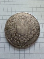 Lire 1876 variante usato  Avezzano