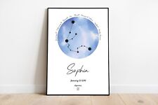 Star sign print for sale  BARNSTAPLE