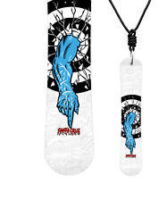 Miniboard SANTA CRUZ Rob One 11/12 CLASSIC Snowboard als Halskette A19 comprar usado  Enviando para Brazil