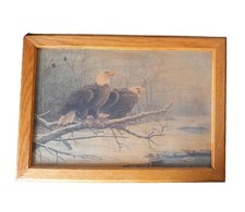 Eagles painted wood for sale  Norwalk