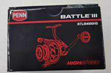 Carretel de pesca giratório PENN Fishing Battle III 4000HS com rolamento 5+1 e proporção 7.0:1 comprar usado  Enviando para Brazil