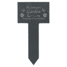 Personalised slate plant for sale  DAGENHAM