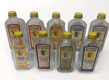 Usado, Boticário sabor cozinha vidro vintage Klatter 3 onças conjunto de 9 garrafas comprar usado  Enviando para Brazil
