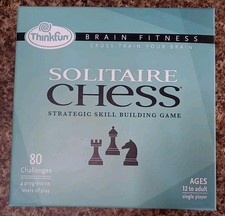Thinkfun solitaire chess for sale  Anza