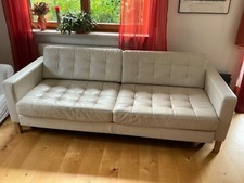 Leder schlafcouch weiss gebraucht kaufen  Eching